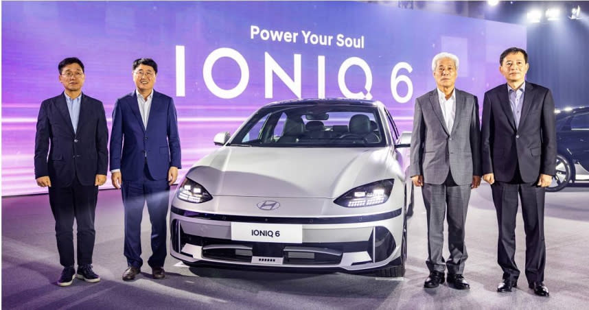 300台Hyundai Ioniq 6上市31分鐘就賣完。（圖／南陽實業提供）