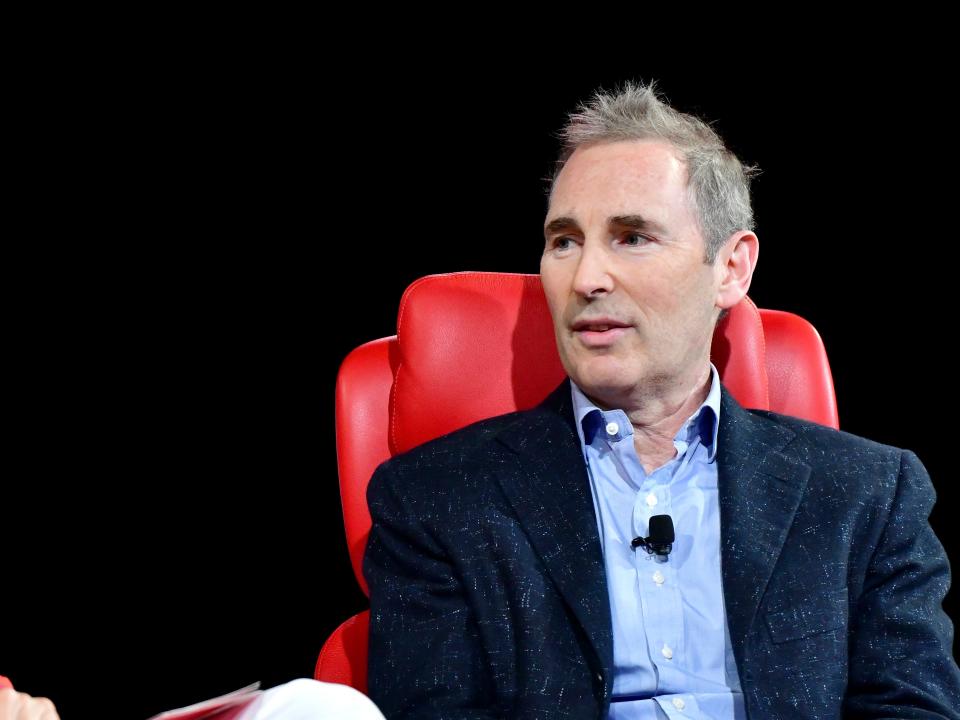 Andy Jassy, the CEO of Amazon.