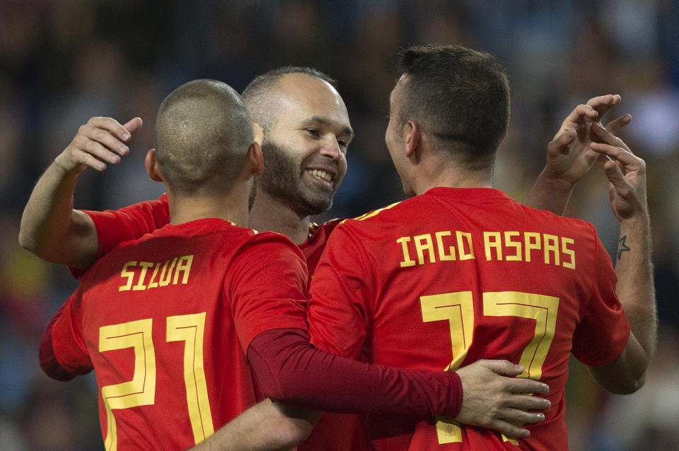 Spain is among the favorites at the 2018 World Cup. (Getty)