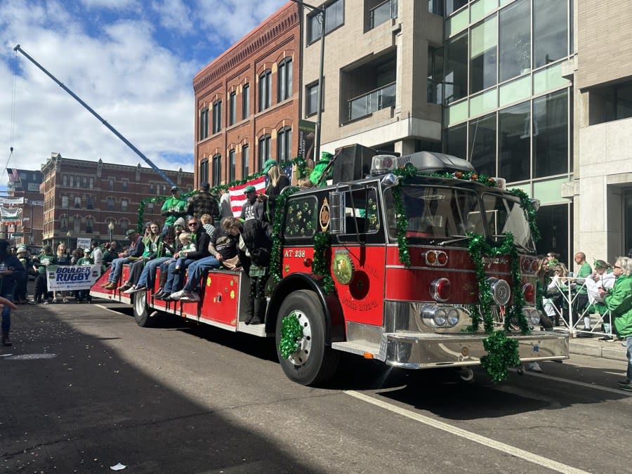 Coloradans grabbed their green and gathered in the Five Points neighborhood of Denver for the 62nd annual St. Patrick's Day parade on March 16, 2024.