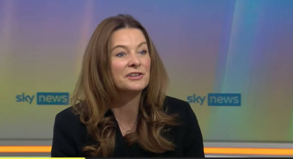 Health and social care minister Gillian Keegan (Sky News)