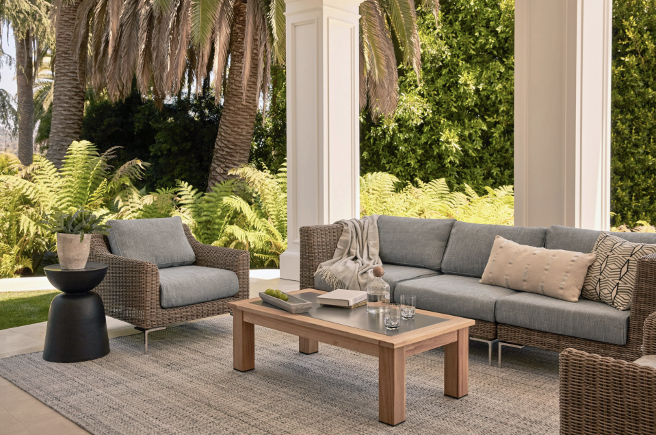 <p><a href="https://go.redirectingat.com?id=74968X1596630&url=https%3A%2F%2Fliveouter.com%2Fproducts%2Fmodular-seating-brown-wicker-outdoor-armchair-conversation-set%2Fpacific-fog-gray&sref=https%3A%2F%2Fwww.housebeautiful.com%2Fshopping%2Fbest-stores%2Fg43785587%2Fbest-furniture-brands%2F" rel="nofollow noopener" target="_blank" data-ylk="slk:Shop Now;elm:context_link;itc:0;sec:content-canvas" class="link ">Shop Now</a></p><p>Outer</p><p>liveouter.com</p>