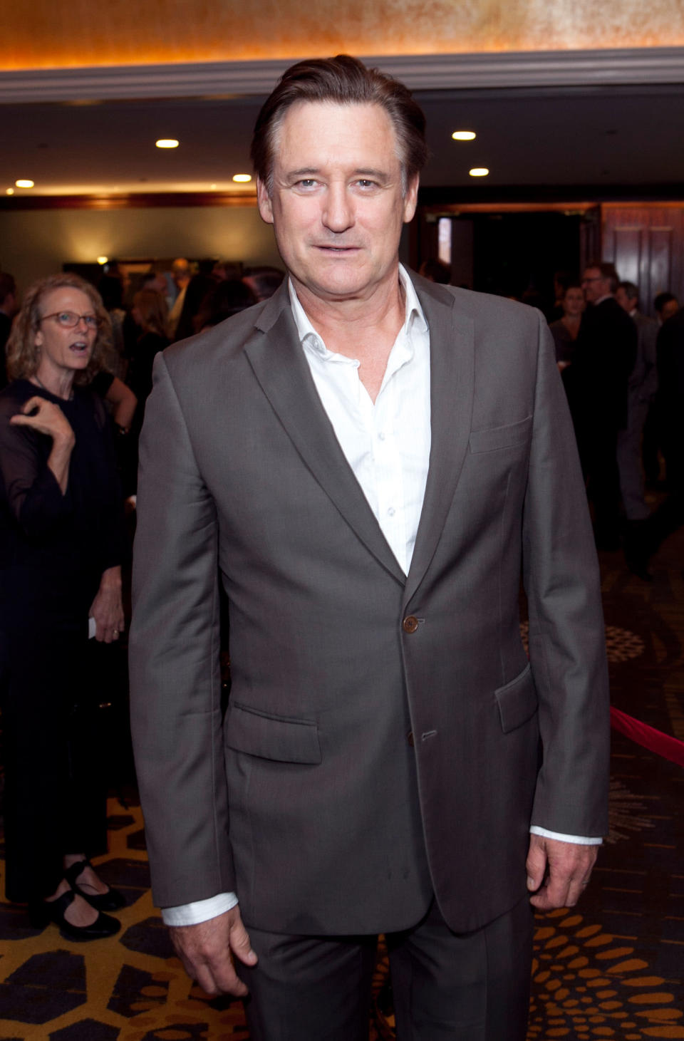 Bill Pullman arrives for The National Multiple Sclerosis Society's 38th Annual Dinner Of Champions Honors Warner Bros. Pictures Group President Jeff Robinov at the Hyatt Regency Century Plaza on September 24, 2012 in Century City, California. (Photo by Gabriel Olsen/FilmMagic)