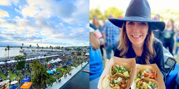 Disfruta del Festival de Taco más grande de San Diego frente al mar 