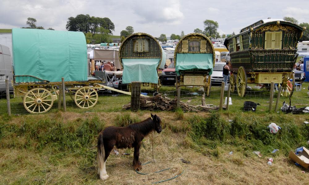 Appleby Horse Fair, Cumbria, a traditional Gypsy and Traveller event. 