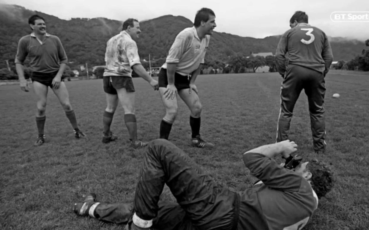 Members of the Ireland rugby team - BT Sport