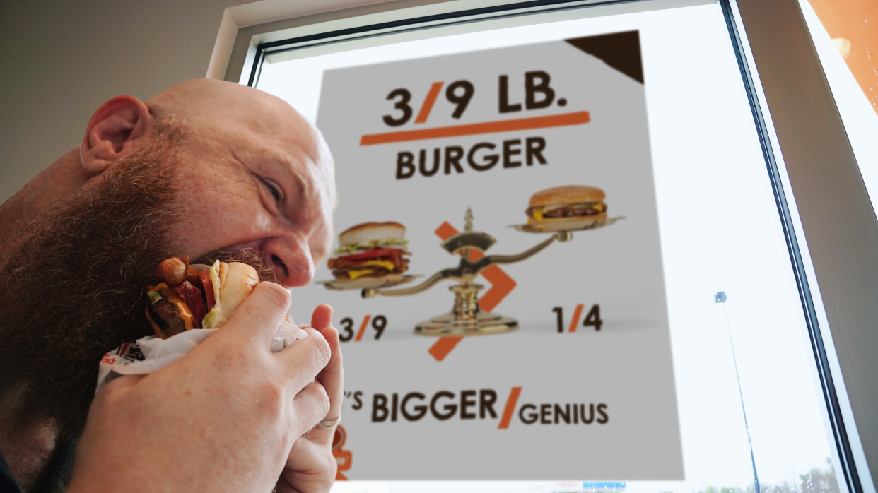 A&W 3/9 Pound Burger