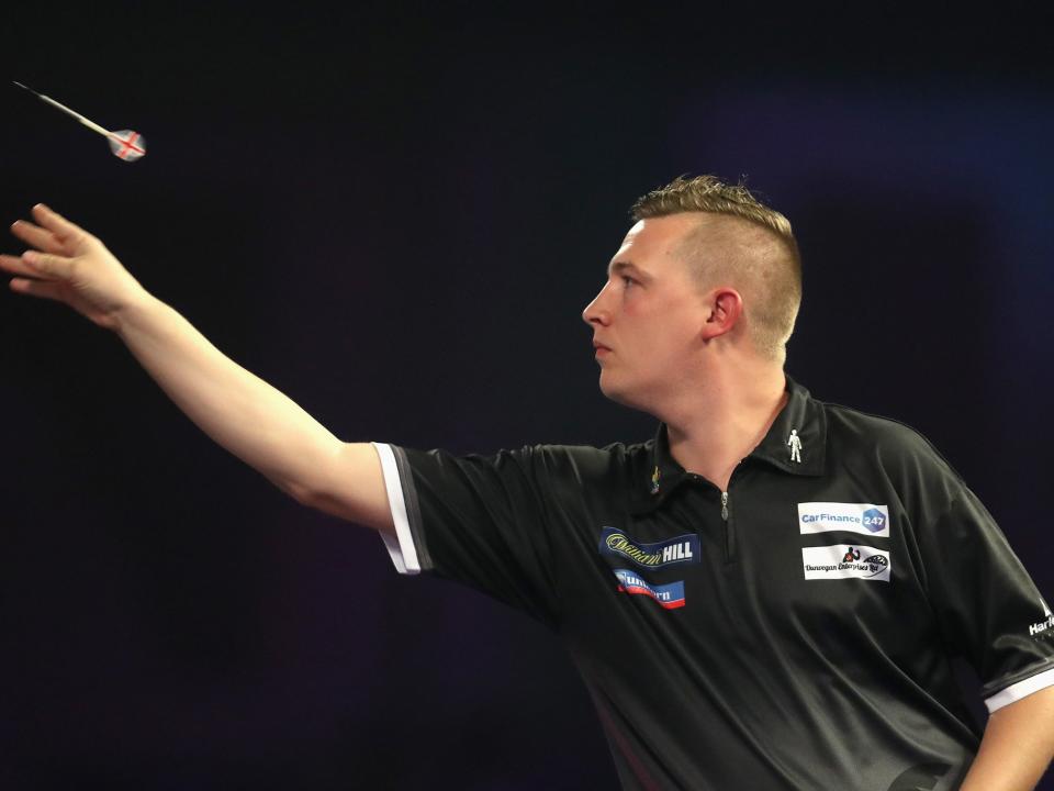 Taylor hailed Chris Dobey as 'the future of darts': Getty