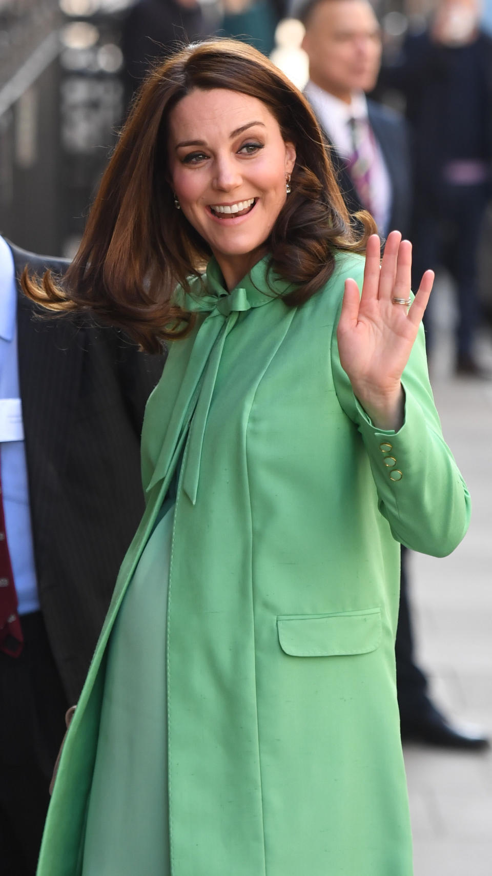 The Duchess of Cambridge has suffered from hymperemesis gravidarum [Photo: PA]