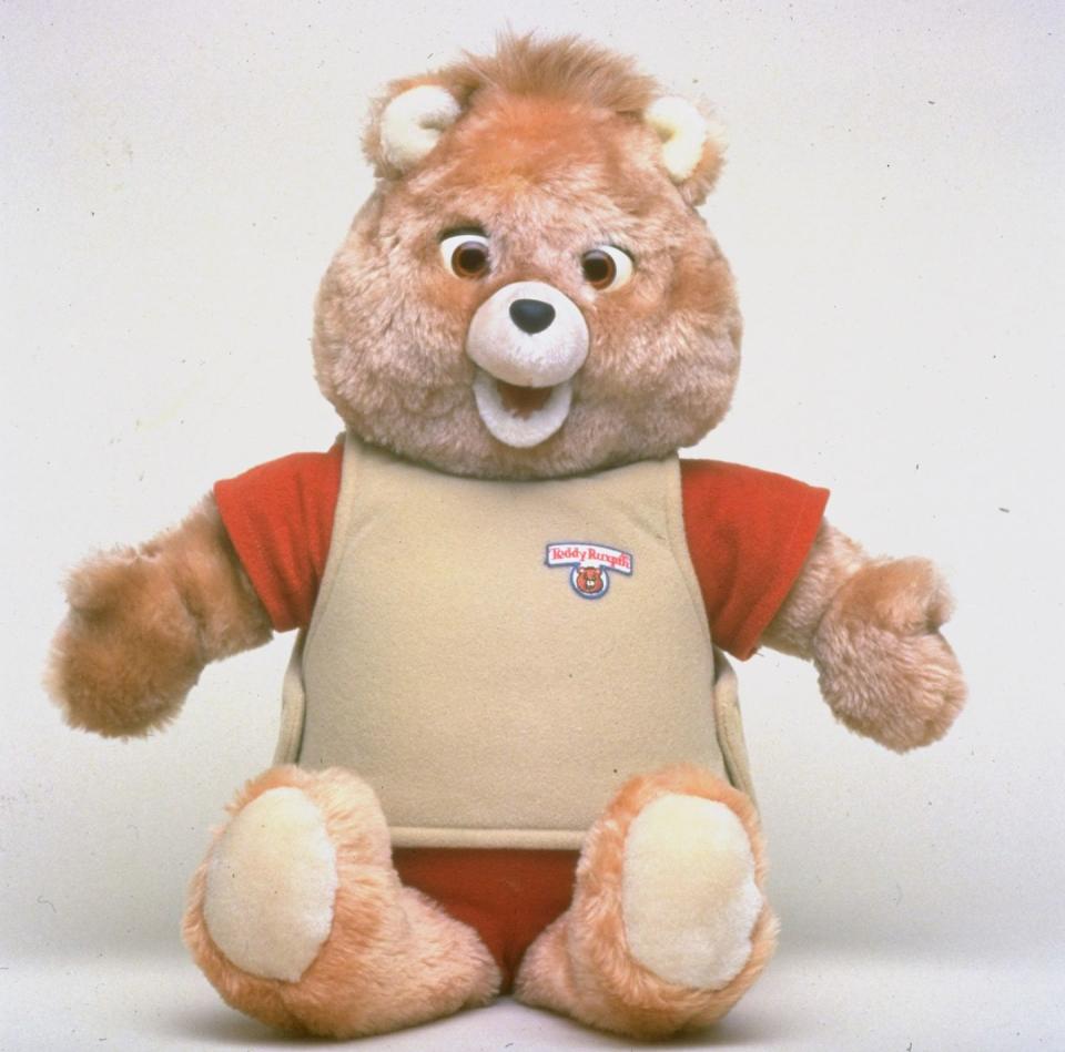 <p>This beloved, animatronic bear "reads" kids stories thanks to an audio cassette player built into its back. These days, <a href="https://go.redirectingat.com?id=74968X1596630&url=http%3A%2F%2Fwww.ebay.com%2Fsch%2Fi.html%3F_from%3DR40%26_sacat%3D0%26_nkw%3Dteddy%2Bruxpin%26_sop%3D16&sref=https%3A%2F%2Fwww.countryliving.com%2Fshopping%2Fantiques%2Fg3141%2Fmost-valuable-toys-from-childhood%2F" rel="nofollow noopener" target="_blank" data-ylk="slk:bears in topnotch condition;elm:context_link;itc:0;sec:content-canvas" class="link ">bears in topnotch condition</a> can be had for around $500. </p>