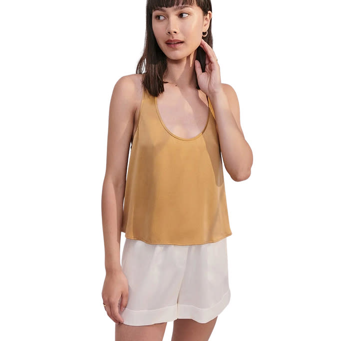 Washable Silk Tank