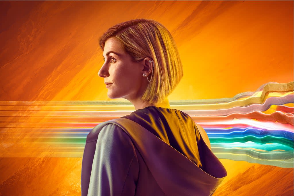 Long farewell: Jodie Whittaker will be hanging up her sonic screwdriver at the end of 2021 (BBC Studios/Zoe McConnell)