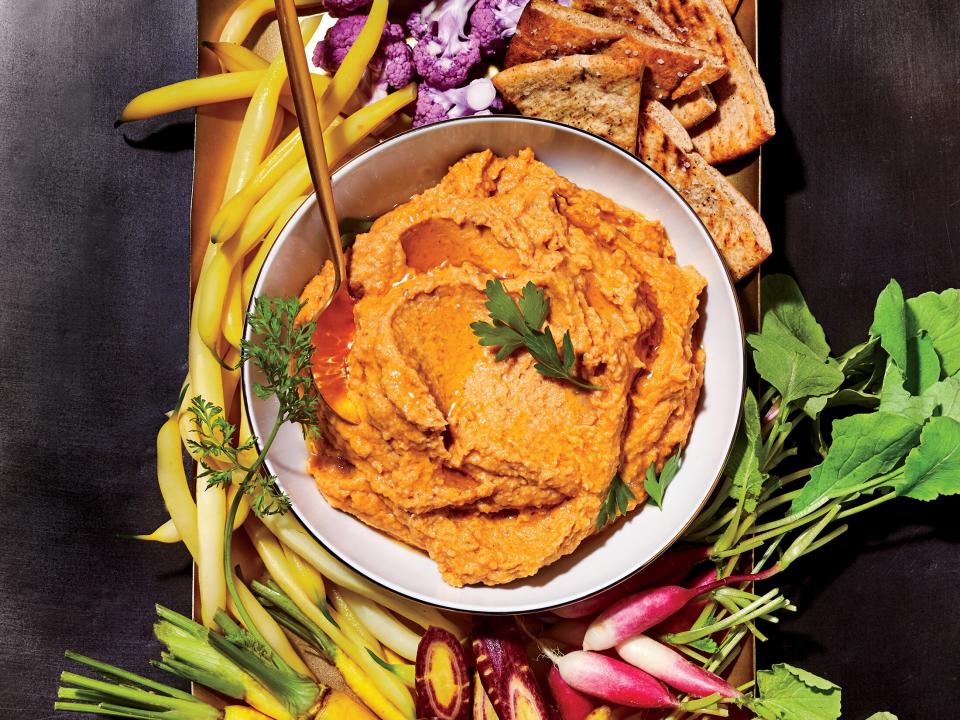 Smoky Red Lentil Hummus