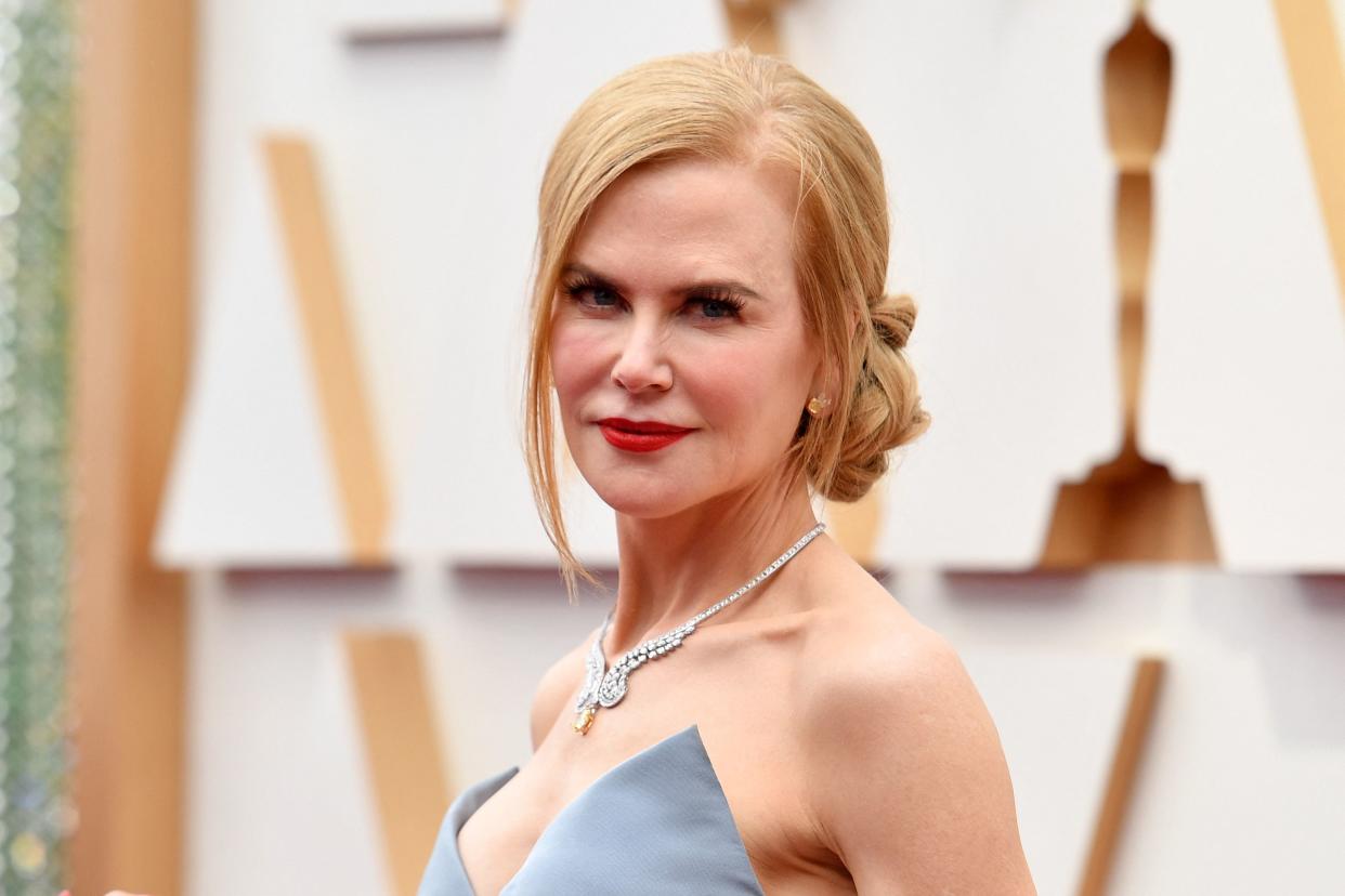 US-Australian actress Nicole Kidman attends the 94th Oscars at the Dolby Theatre in Hollywood, California on March 27, 2022. (Photo by ANGELA WEISS / AFP) (Photo by ANGELA WEISS/AFP via Getty Images)