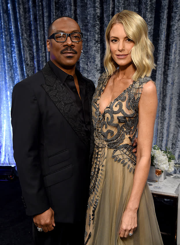 Eddie Murphy con su actual pareja, Paige Butcher