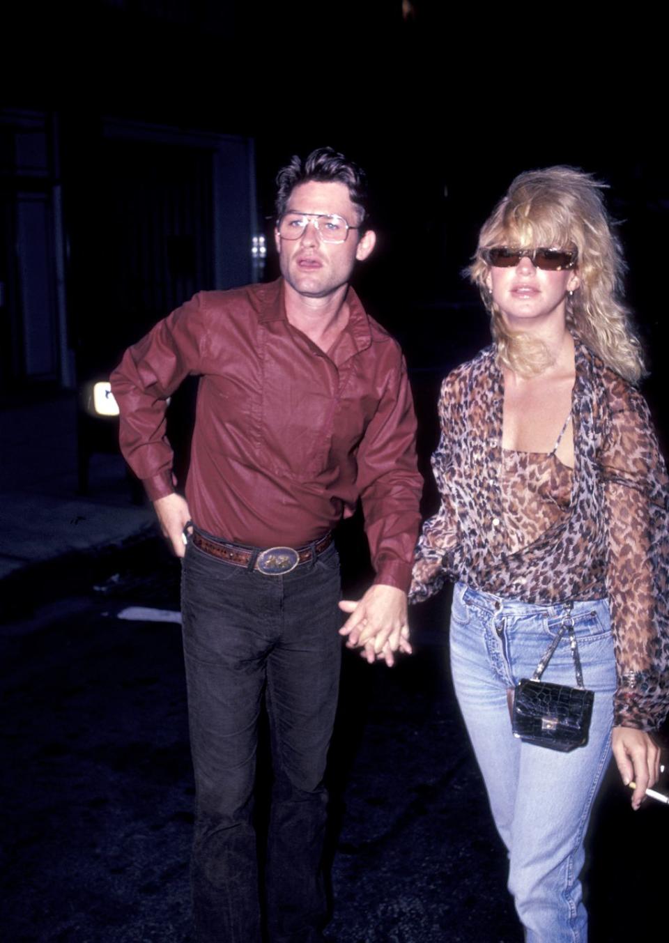 Goldie Hawn and Kurt Russell, 1983