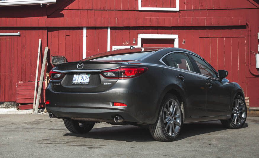 <p>The i-ELOOP regenerative-braking system is offered only as part of the $2180 Technology package, and that option is offered only on the top Grand Touring trim level. So you’ll pay a pretty penny for the 40-mpg Mazda 6: $33,195, to be specific.</p><p><a rel="nofollow noopener" href="http://www.caranddriver.com/mazda/mazda-6" target="_blank" data-ylk="slk:MODEL REVIEWS, PRICING, AND MORE >>;elm:context_link;itc:0;sec:content-canvas" class="link ">MODEL REVIEWS, PRICING, AND MORE >></a></p>