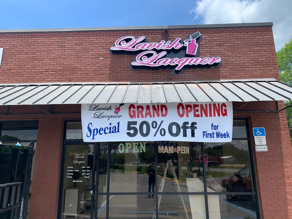 Lavish Lacquer, located at 2450 S. U.S. 29 in Cantonment, provides high end nail and lash services, including manicures, pedicures, dip powder, waxing and eyelash extensions.