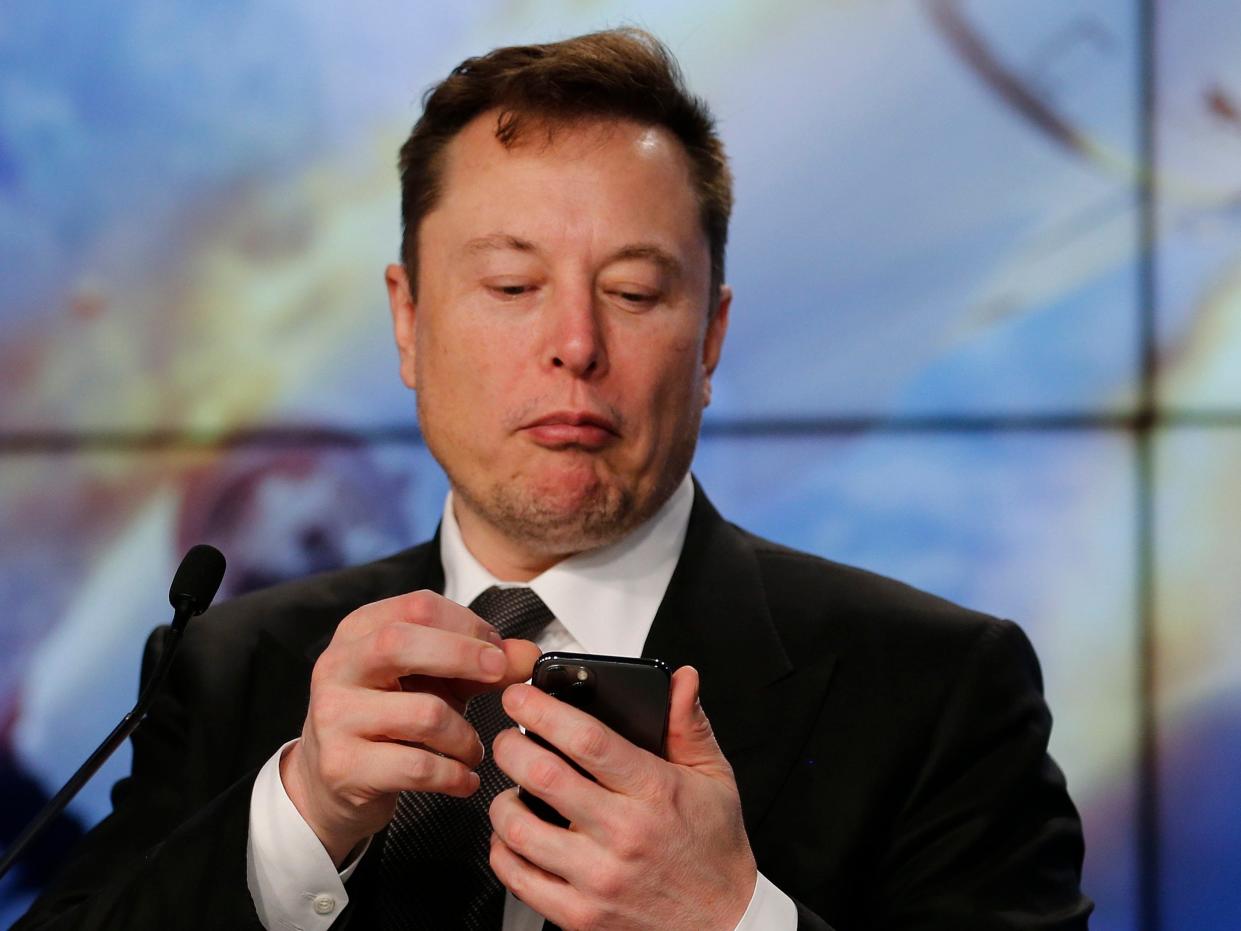 Elon Musk phone