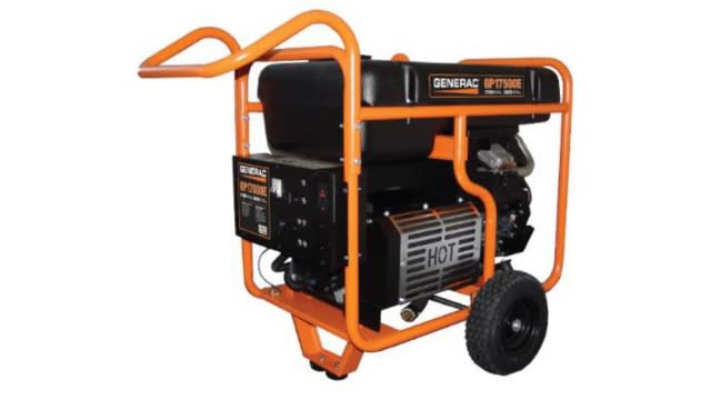 Generac type GP17500E generator.