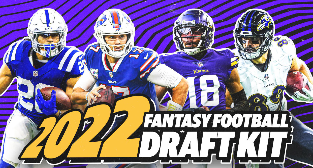 The 2022 Fantasy Football Draft Kit is here! (Photo by Erick Parra Monroy/Yahoo Sports)