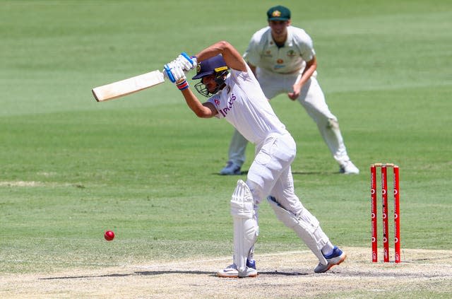 Shubman Gill was playing in only his third Test match for India