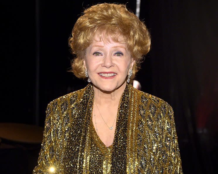 LOS ANGELES, CA - JANUARY 25: Actress Debbie Reynolds attends TNT's 21st Annual Screen Actors Guild Awards at The Shrine Auditorium on January 25, 2015 in Los Angeles, California. 25184_022 (Photo: Stefanie Keenan/WireImage)