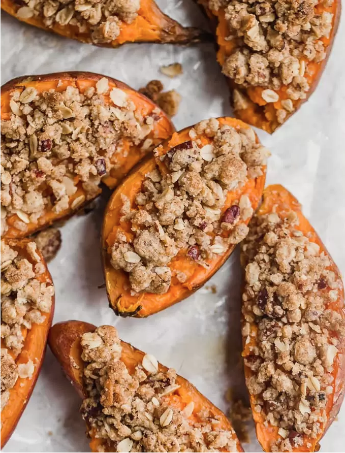 Twice-Baked Sweet Potatoes