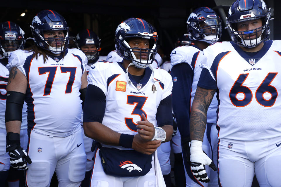 Russell Wilson and the Denver Broncos have been a huge fantasy and reality disappointment. (Photo by Jared C. Tilton/Getty Images)