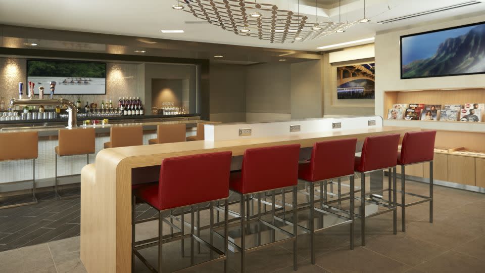 An American Airlines Admirals Club. - American Airlines