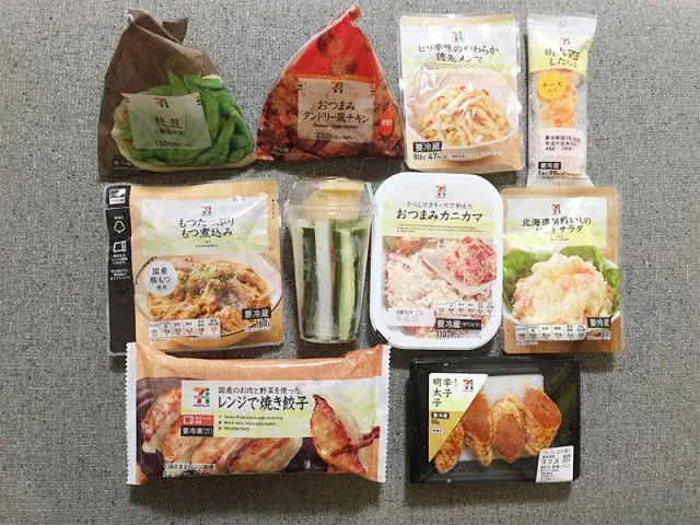 日本7-11微波食品