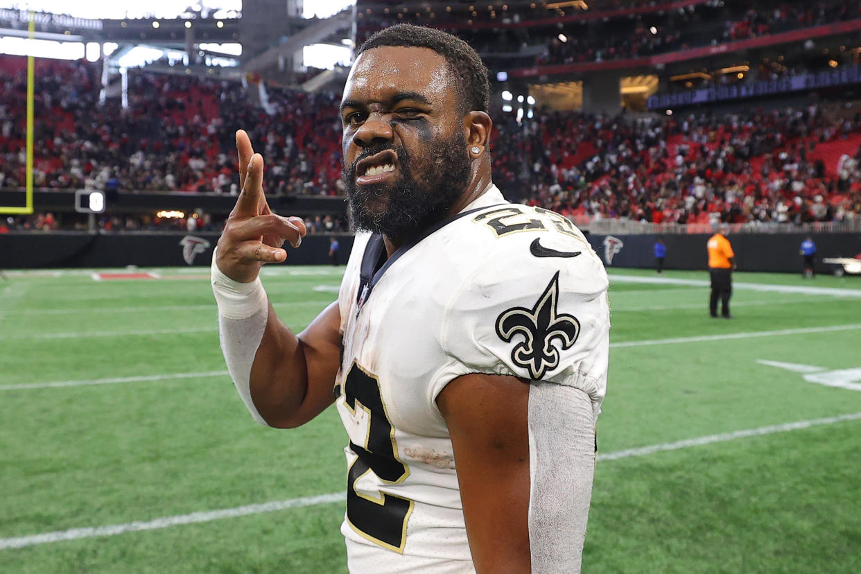 Mark Ingram played 12 years in the NFL for the Saints, Ravens and Texans. (Photo by Kevin C. Cox/Getty Images)