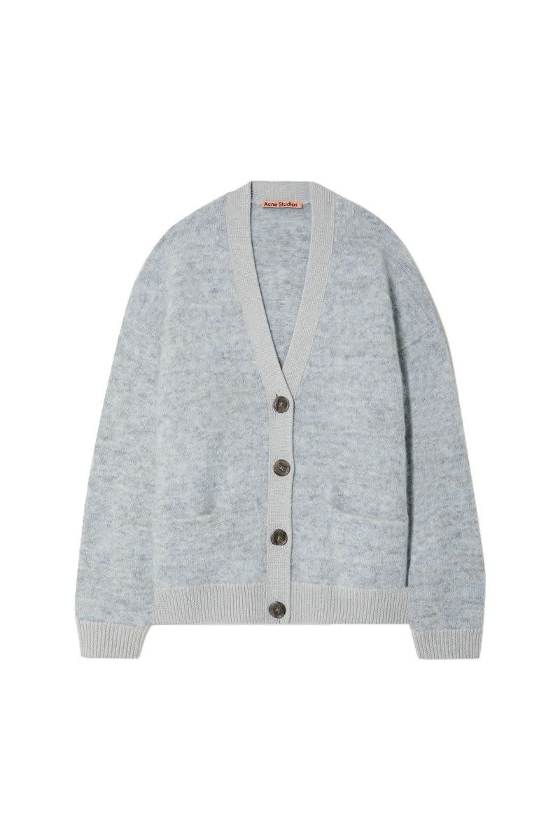 Acne Studios Oversized Grey Cardigan