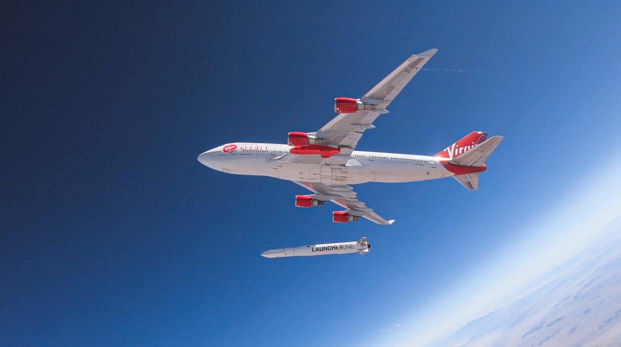 Virgin Orbit Boeing 747