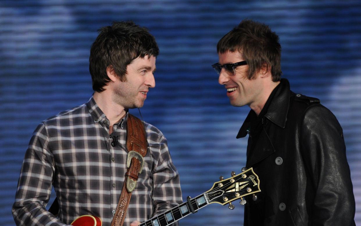 Liam and Noel Gallagher