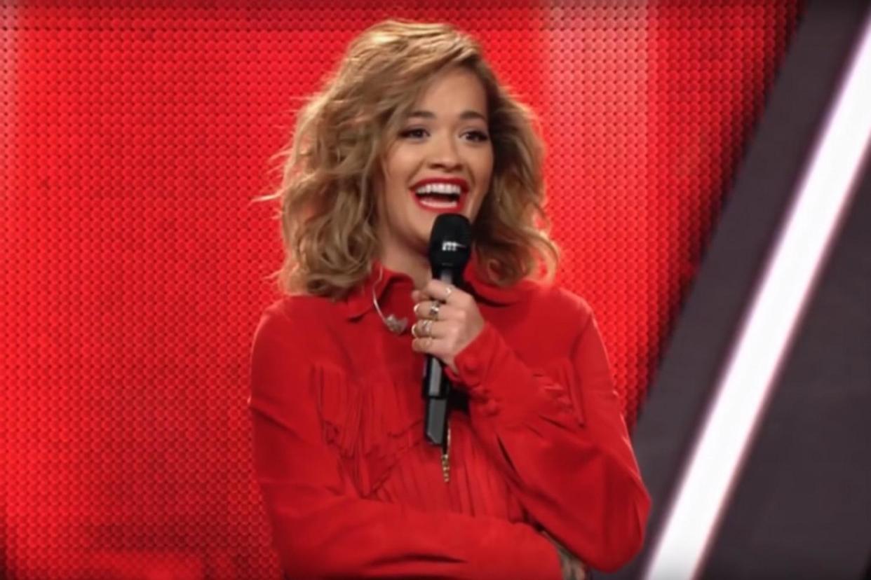 Backfired: Rita Ora singing on The Voice Germany
