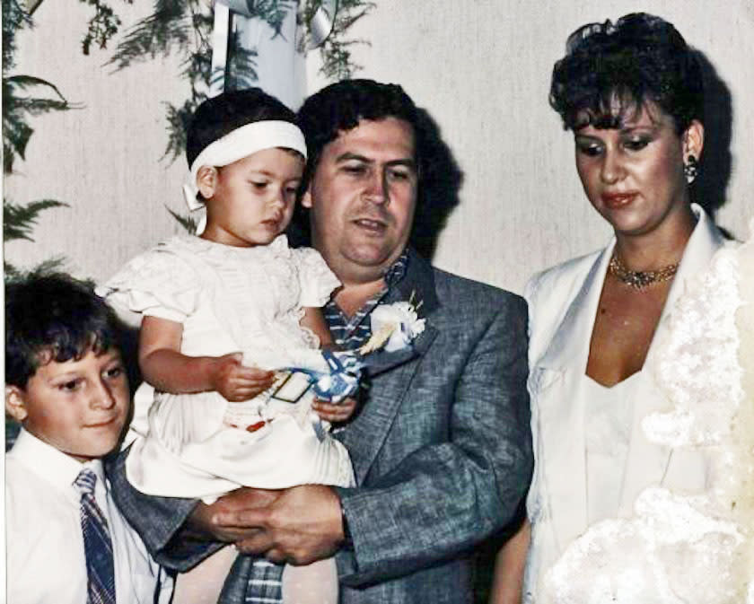 pablo escobar family