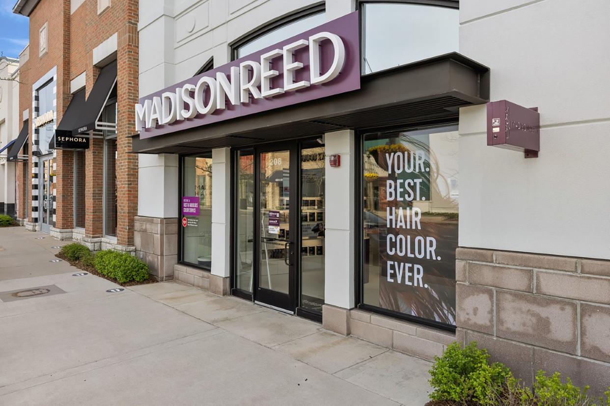 Madison Reed opens their first hair color bar location in The Villages of Rochester Hills in May  2022. 