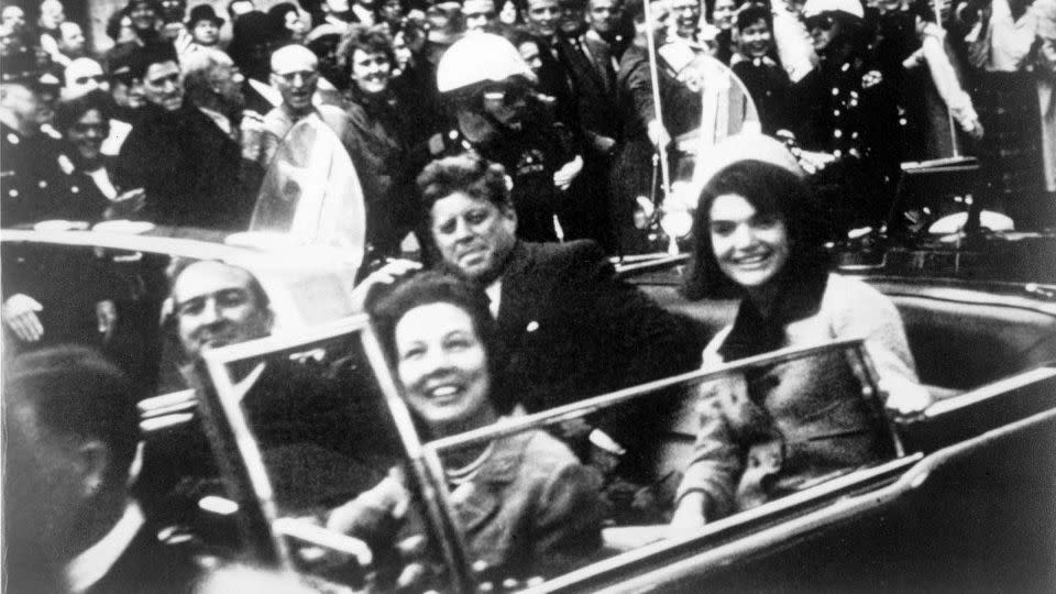 The assassination of John F. Kennedy has been one of the favourite subjects for wild conspiracy theorists. Photo: Getty Images