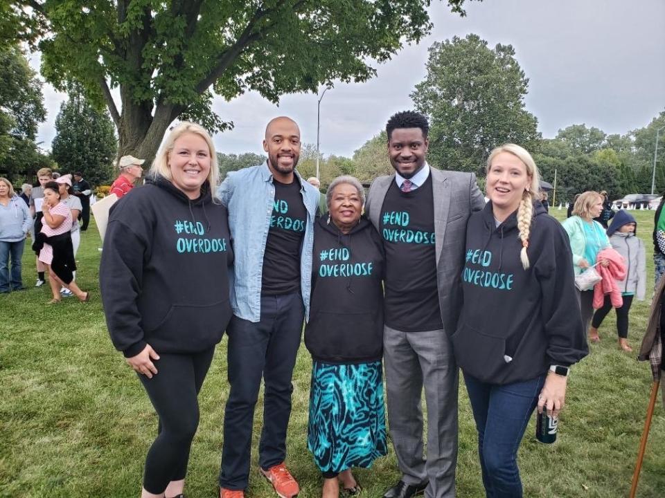 The 2019 Safe Communities Overdose Awareness Day event. (Photo courtesy of Madison-Dane County’s Safe Communities)