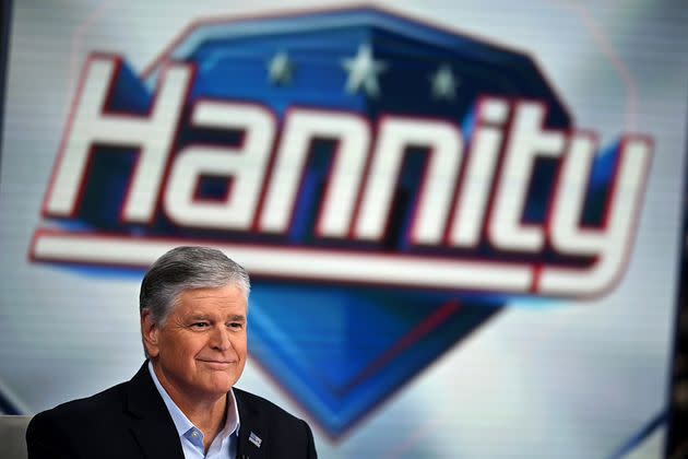 Sean Hannity on Sept. 13 at Fox News in New York City. He's now saying goodbye, Big Apple; hello, Sunshine State.