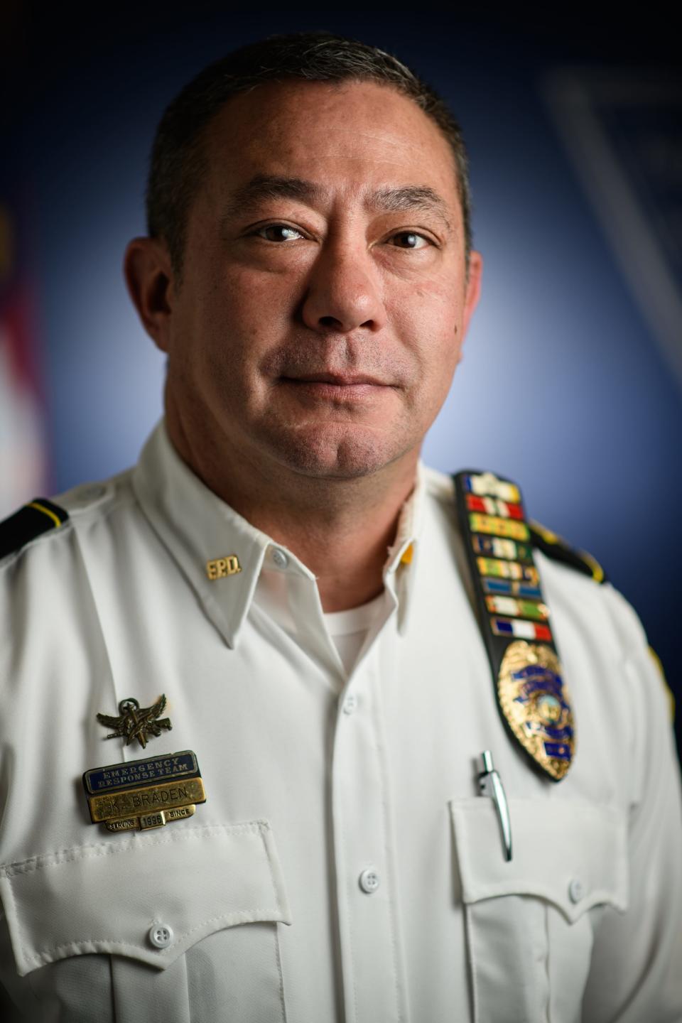 Fayetteville Police Chief Kemberle Braden.