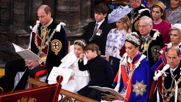 PHOTO: The Royals attend the Coronation of King Charles III and Queen Camilla at Westminster Abbey on May 6, 2023 in London. (Yui Mok /Wpa Pool via Getty Images)