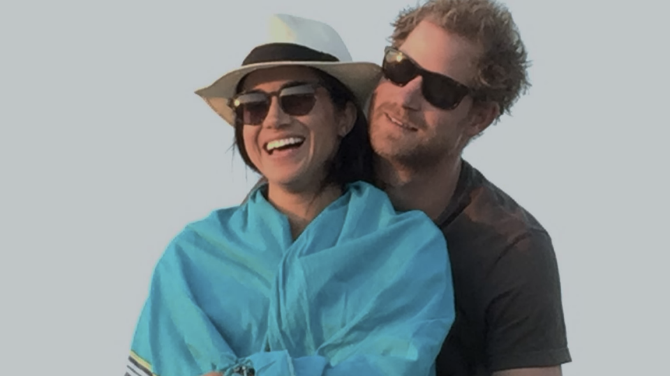 meghan and harry in botswana