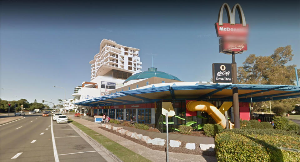 The fast food outlet is located in Aerodrome Road – a popular Maroochydore strip. Source: Google Maps