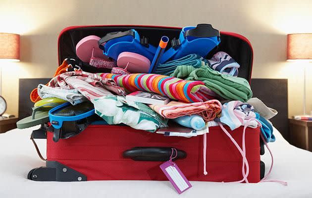 The weird things people pack. Photo: Getty