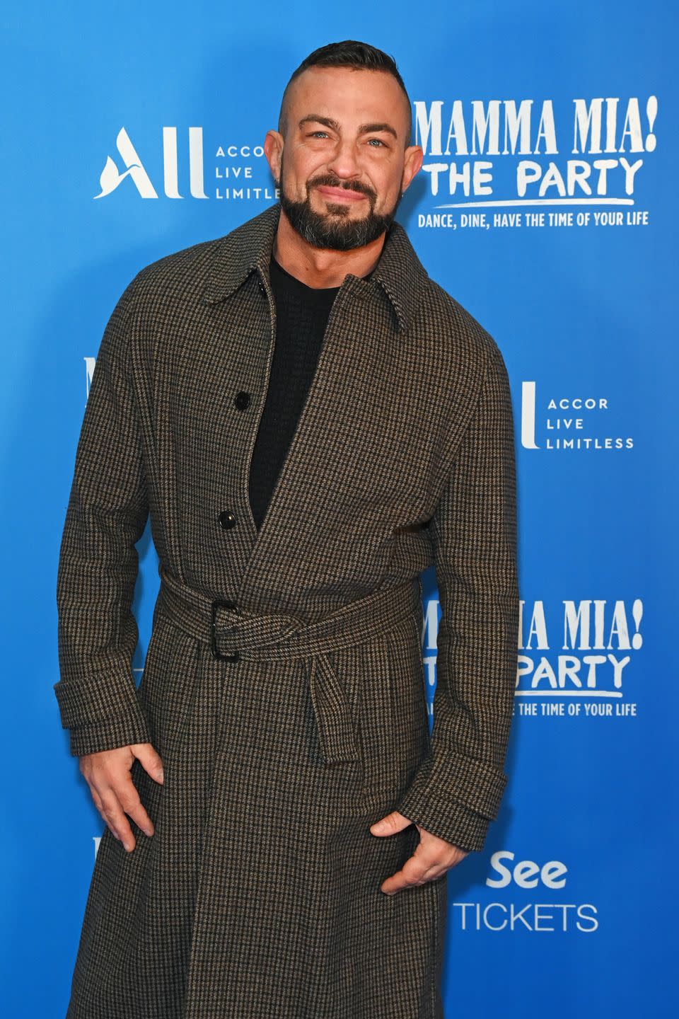 robin windsor attends the mamma mia 2023 gala at the o2 arena on september 21, 2023