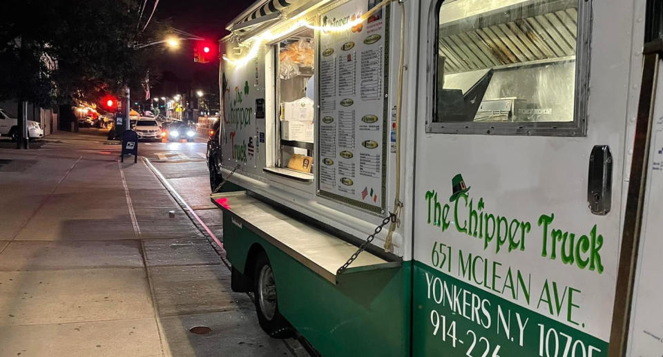 The Chipper Truck Cafe received the order early in the morning and instantly called the police. Source: Source:  Facebook/The Chipper Truck Cafe - Yonkers.