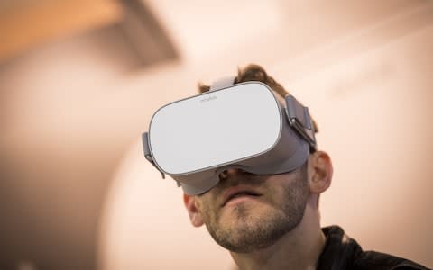 Oculus Go - Credit: Bloomberg