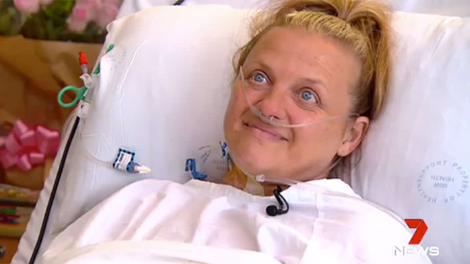 Kathie will have another week in hospital then regular visits to check her progress but early signs are positive that her dream of being able to live a normal life is coming true. Source: 7 News.